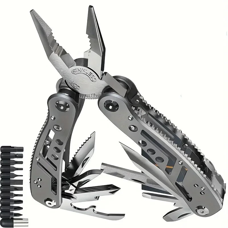 24-in-1 Outdoor Survival Multitool Kit