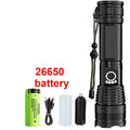 High Lumens Rechargeable IPX6 LED Flashlight