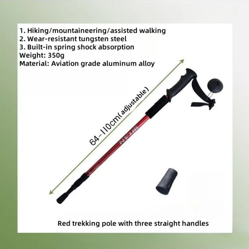 Collapsible Anti-Shock Hiking Trekking Poles
