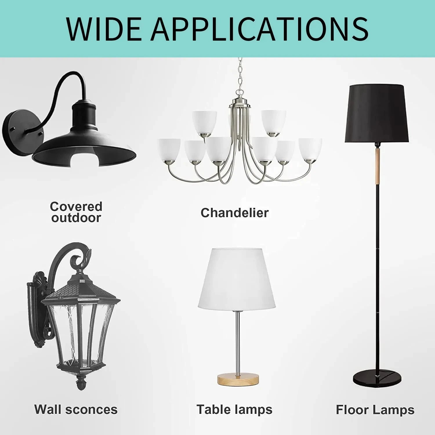 LED Light Bulbs Set (5-Pack)