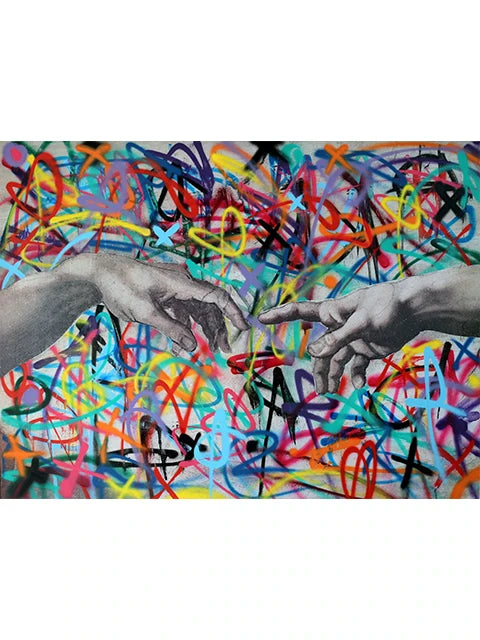 Banksy Graffiti Street Art Canvas Print