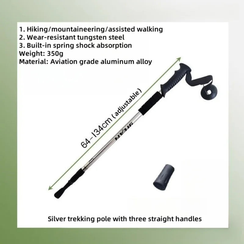 Collapsible Anti-Shock Hiking Trekking Poles