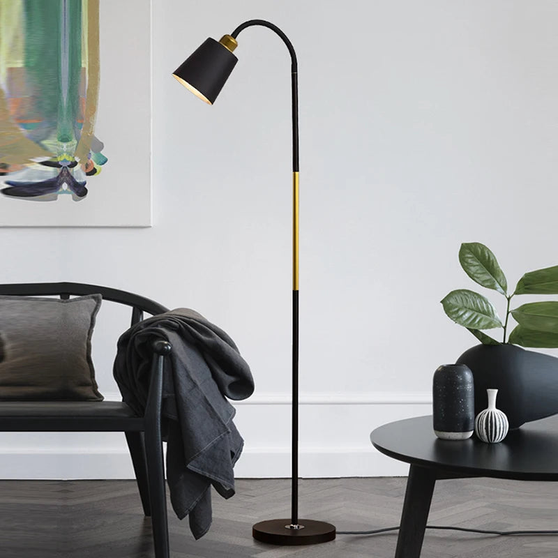Wrought Iron Adjustable LED Standing Lamp