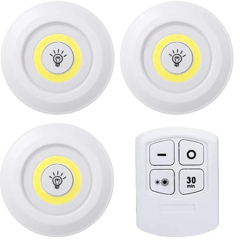 Dimmable LED Under Cabinet Light with Remote