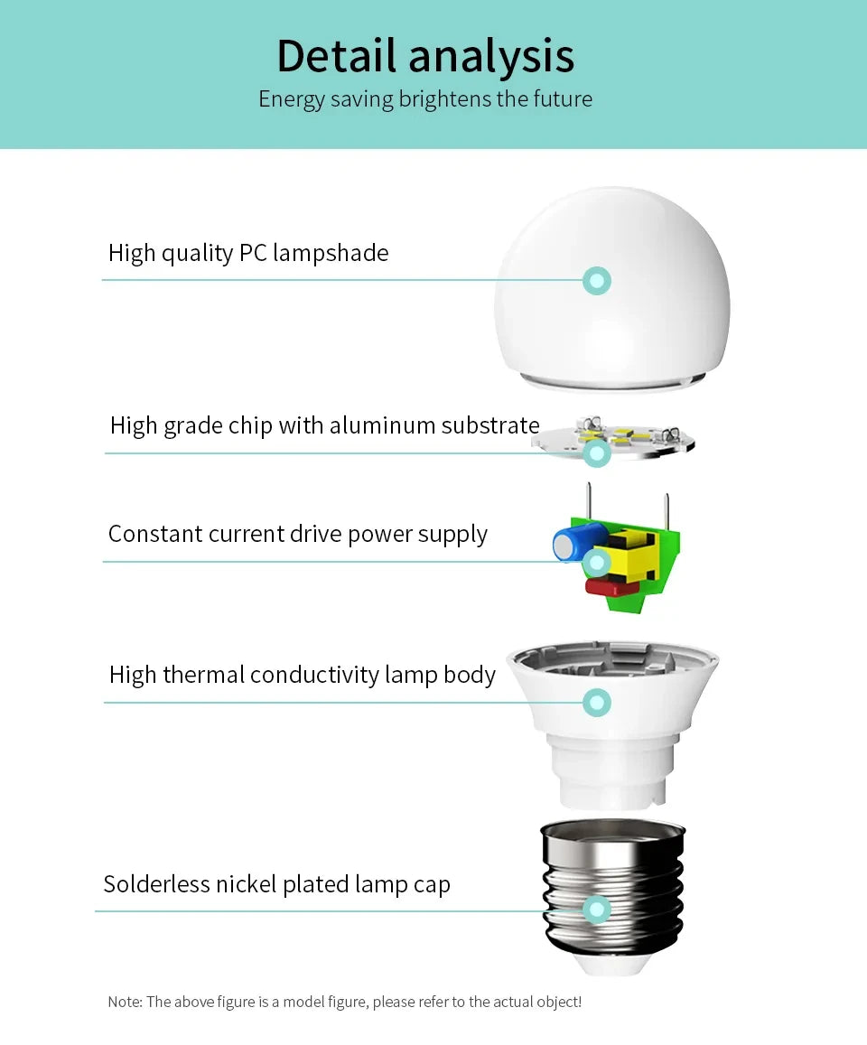 LED Bulb Set – Multiple Wattages