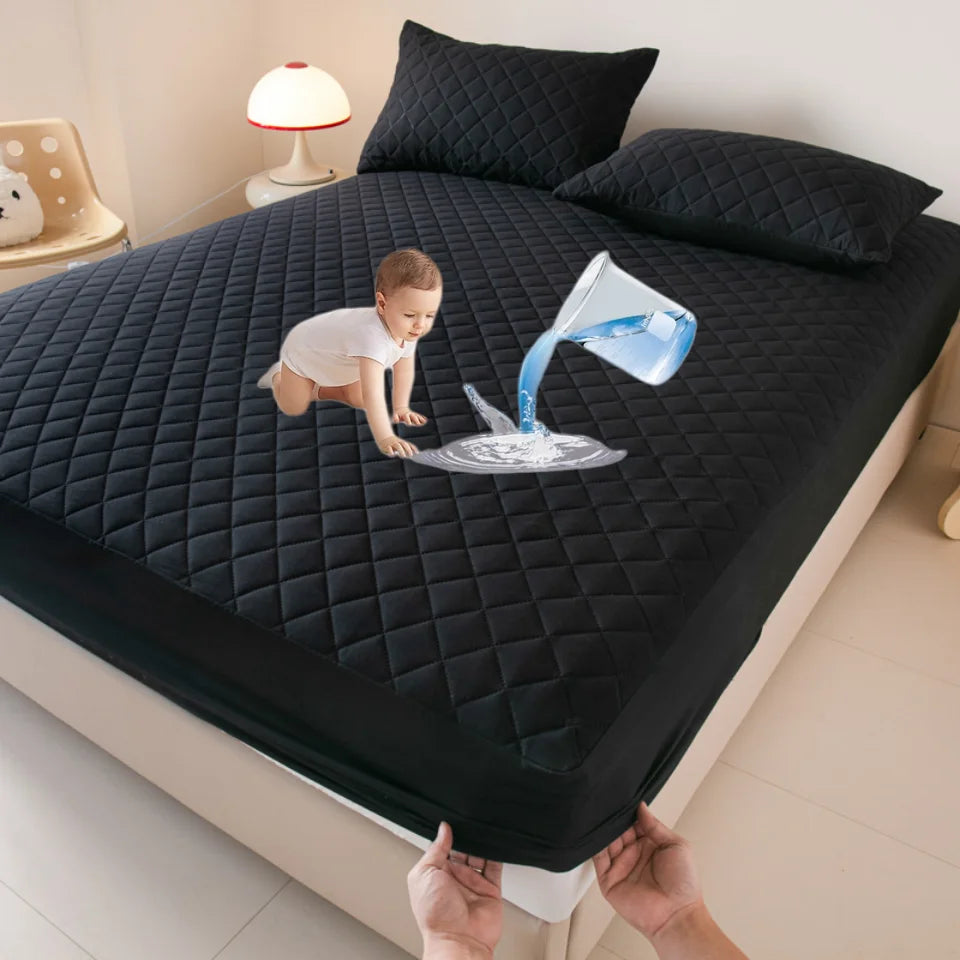 Waterproof Thick Mattress Cover – All Sizes