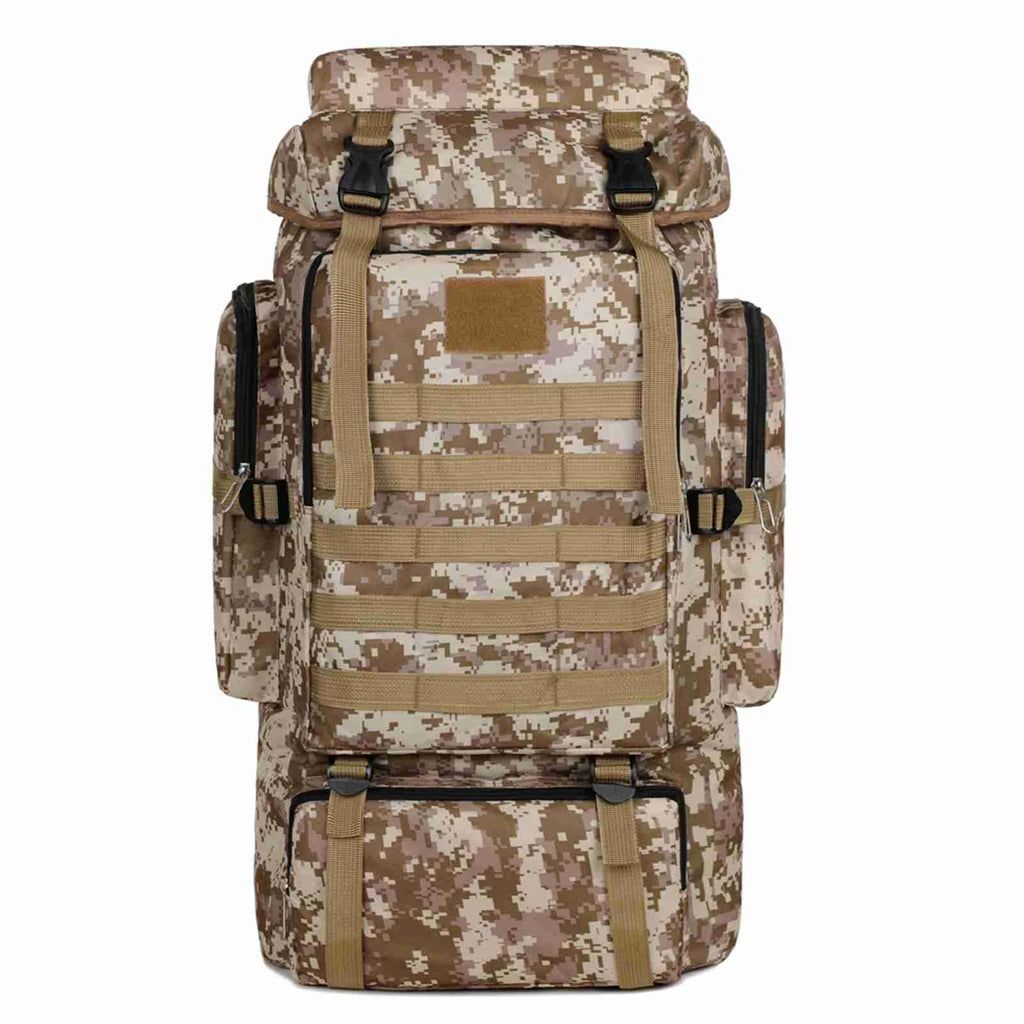 Large Capacity Camo Hiking Backpack