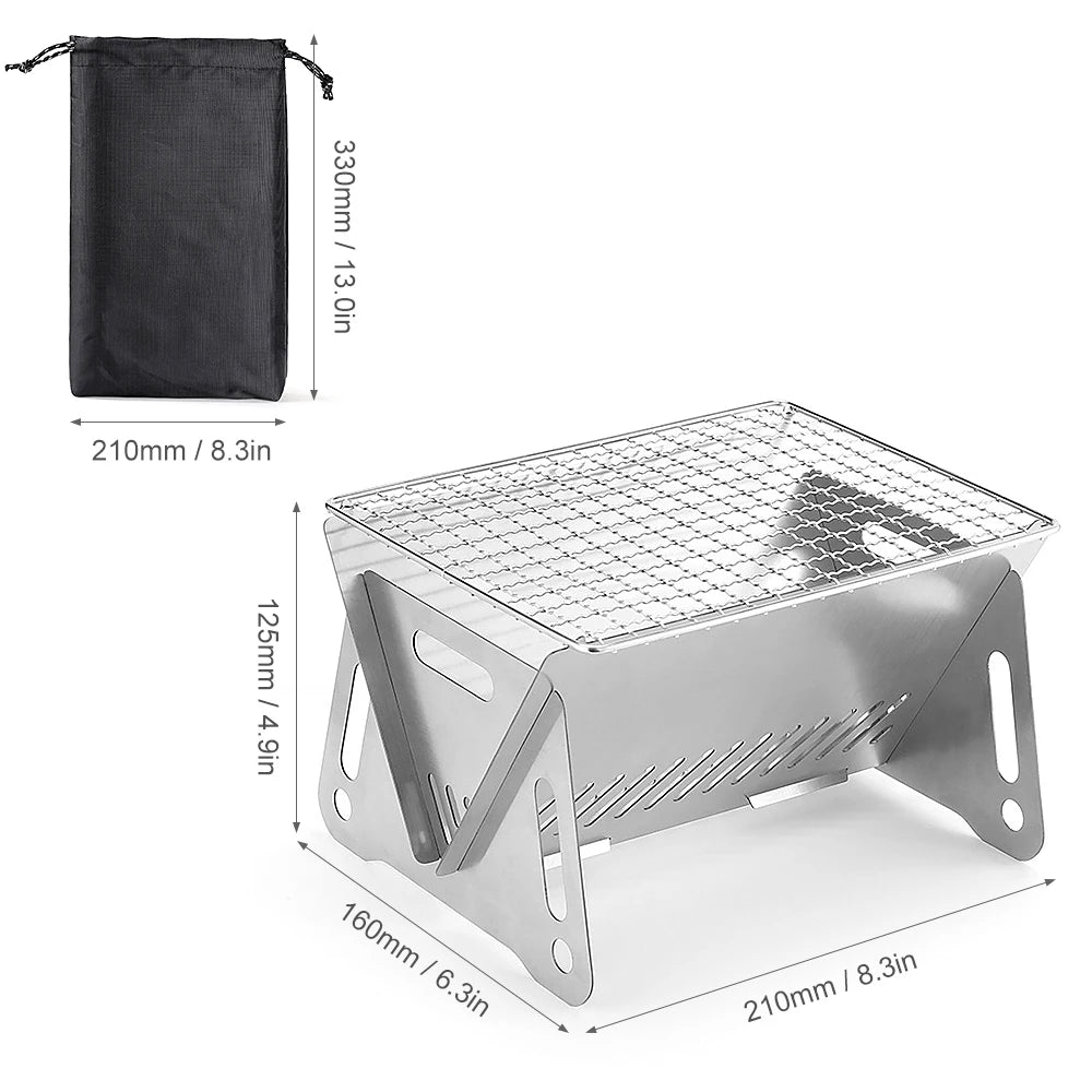 Portable Wood Burning Camping Stove