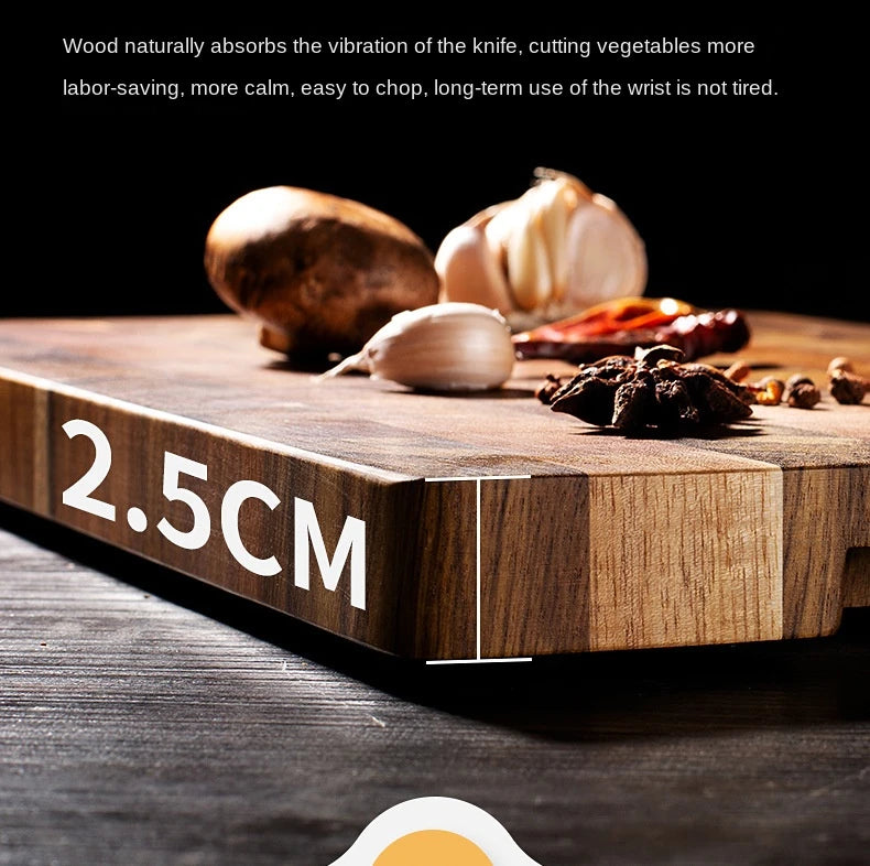 Acacia Wood Double-Sided Chopping Board