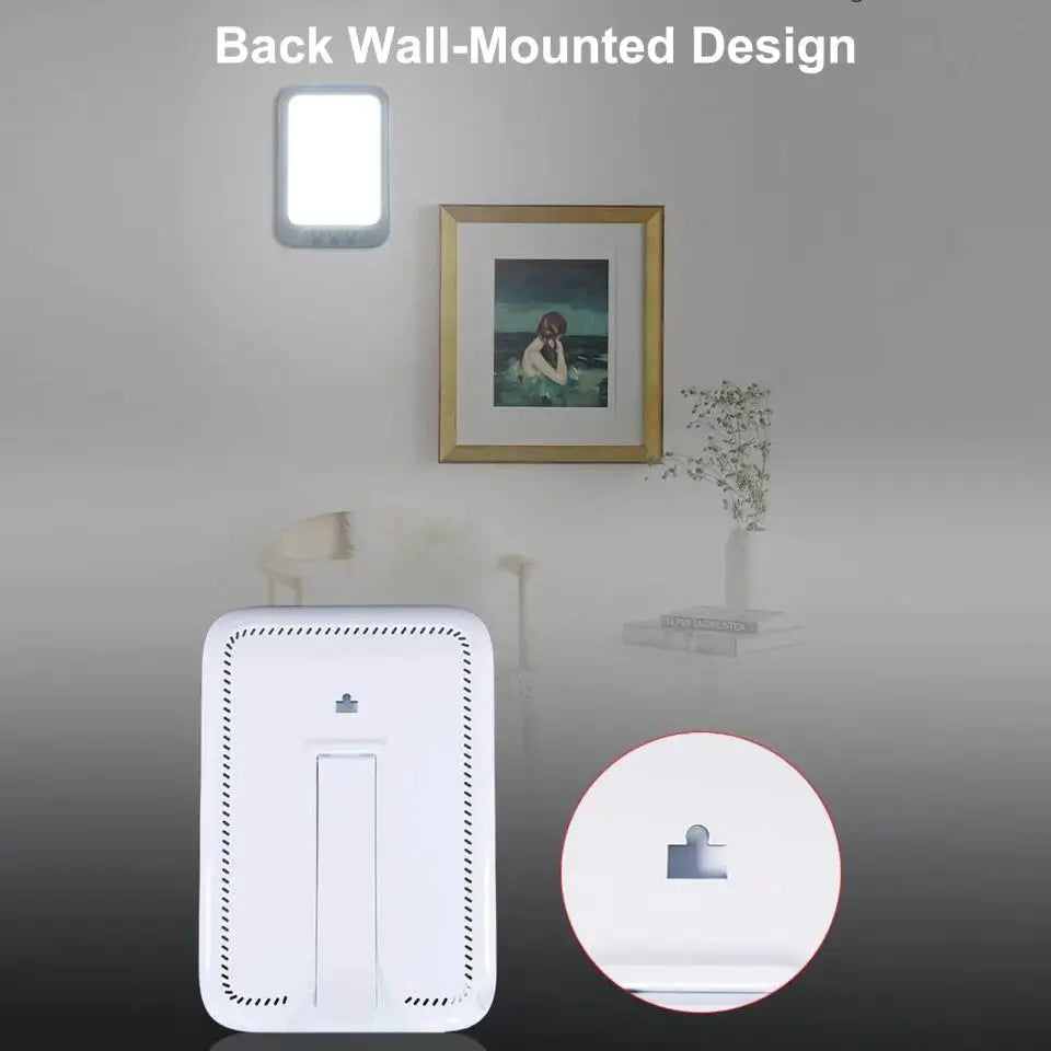 LED Light Therapy Lamp 20000 Lux – 3 Colours & 5 Brightness Levels