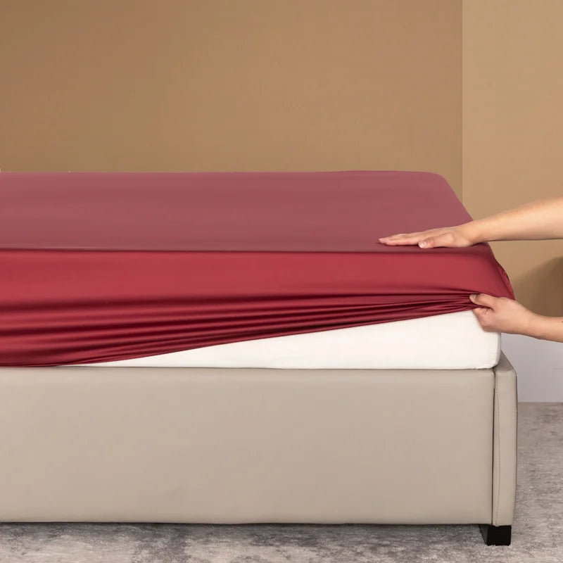 Organic Bamboo Silky Fitted Bed Sheet