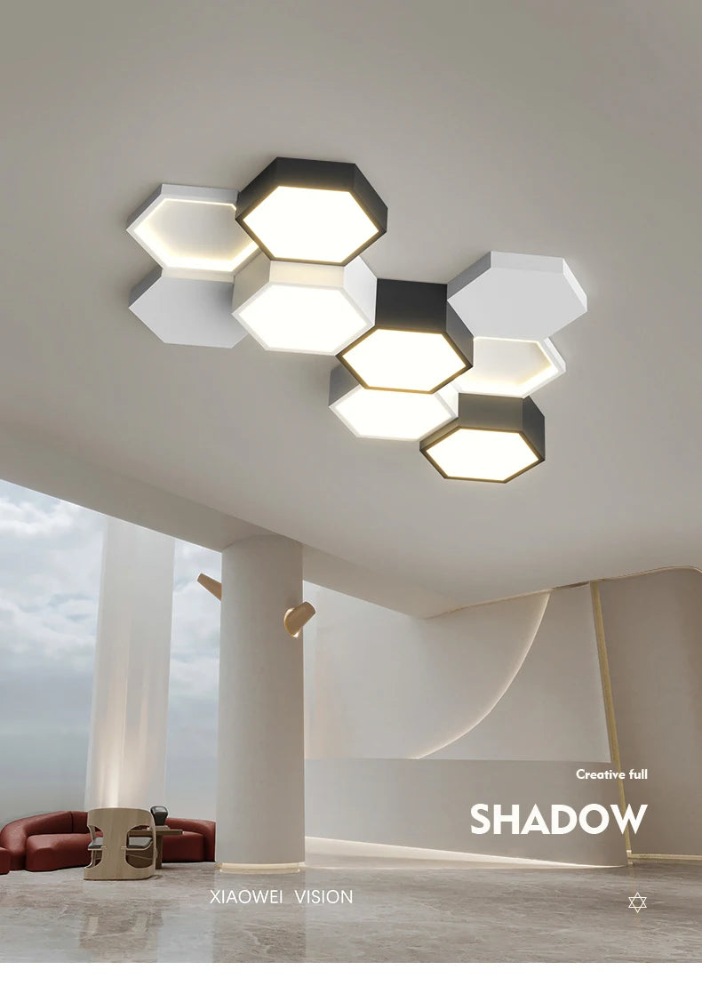 Luxurious LED Chandelier – Living Room Ceiling Light