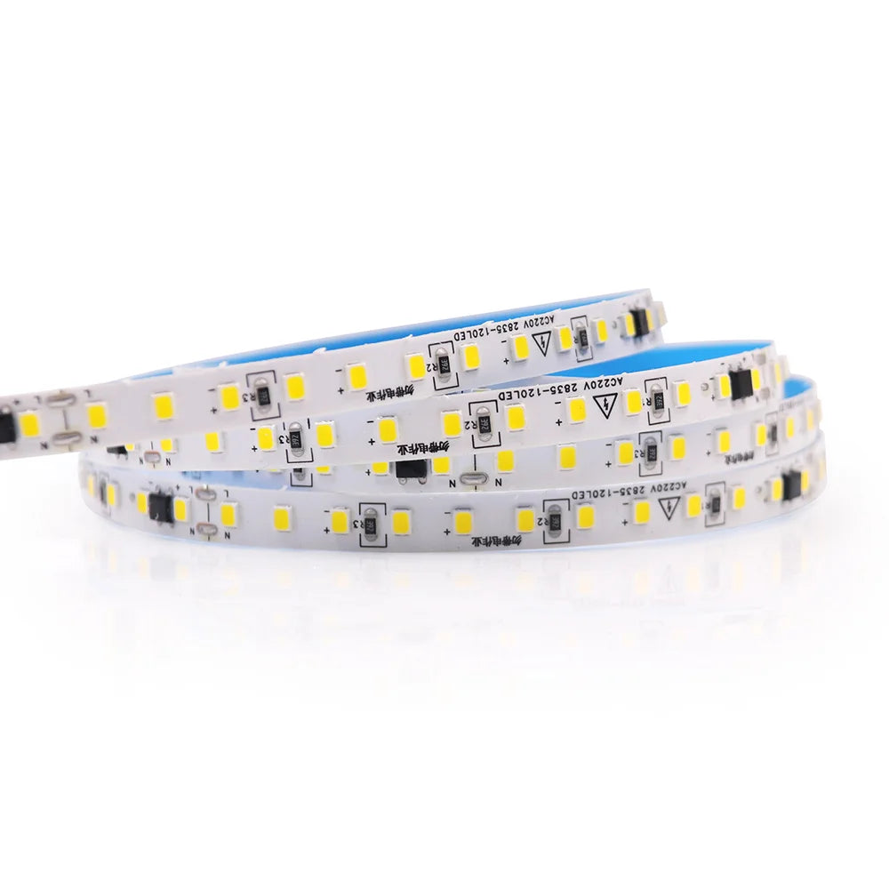 220V Flexible Adhesive LED Strip Light