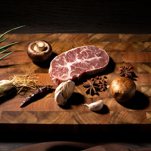 Acacia Wood Double-Sided Chopping Board