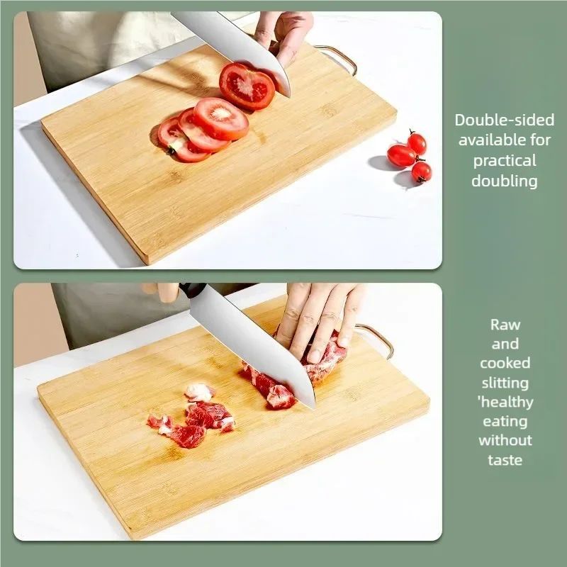 Bamboo Rectangular Solid Wood Cutting Board