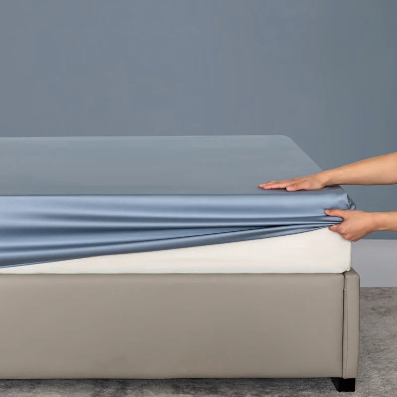 Organic Bamboo Silky Fitted Bed Sheet