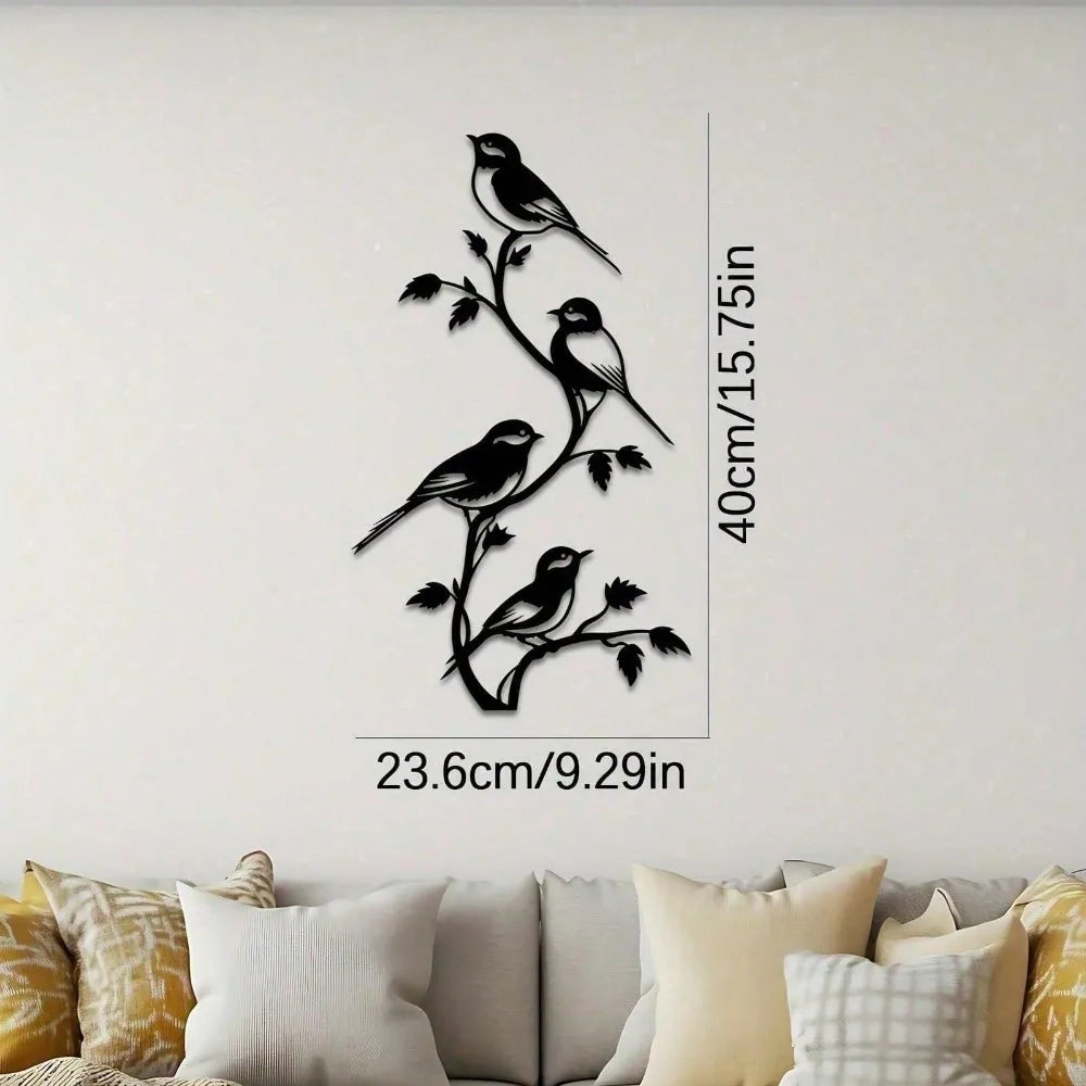 Vintage Industrial Iron Metal Wall Decor