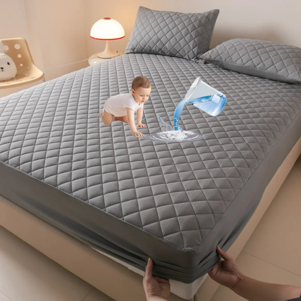 Waterproof Thick Mattress Cover – All Sizes