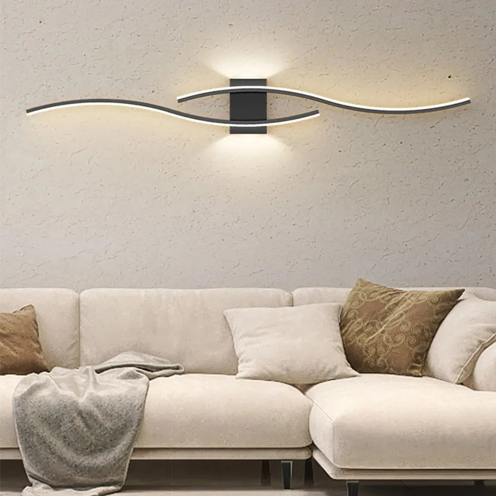 LED Strip Wall Lamp – TV Background & Living Room