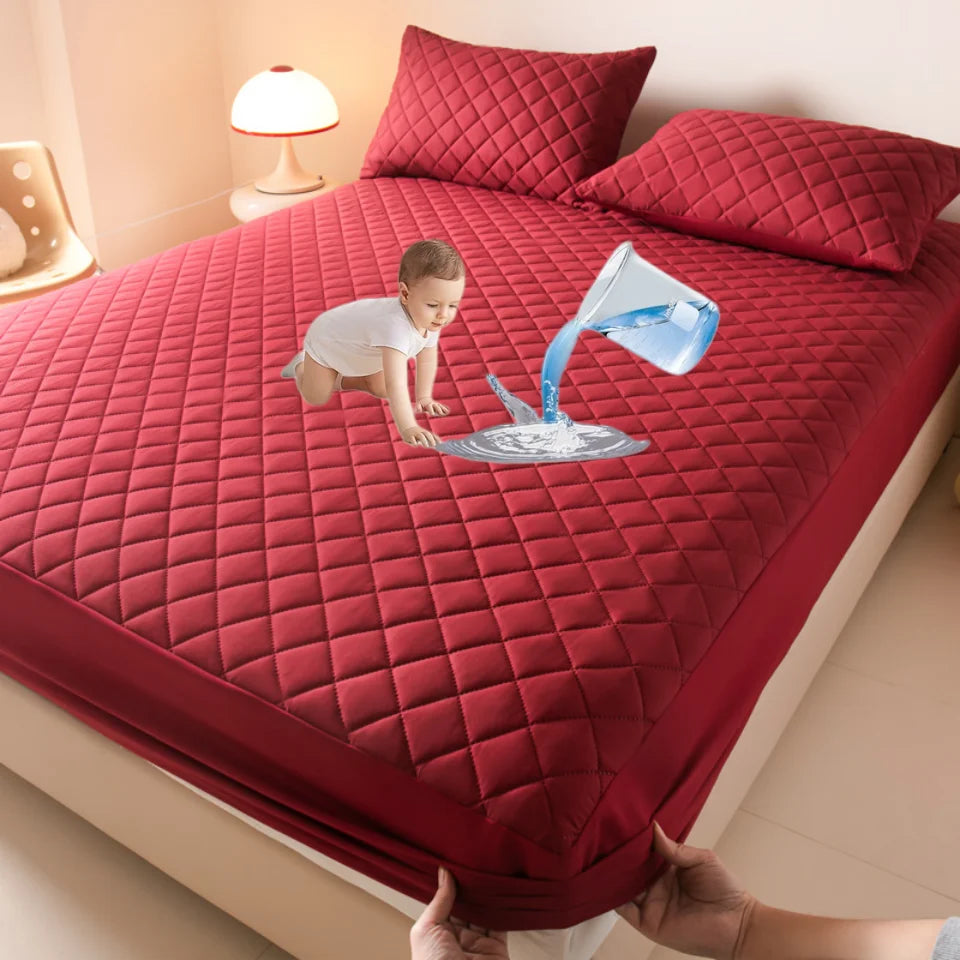 Waterproof Thick Mattress Cover – All Sizes