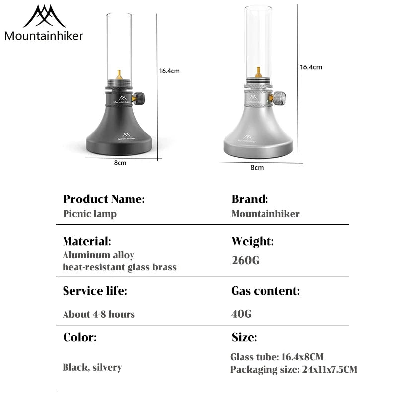 Camping Gas Atmosphere Lamp