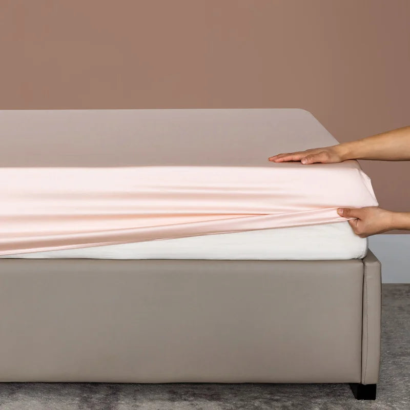 Organic Bamboo Silky Fitted Bed Sheet