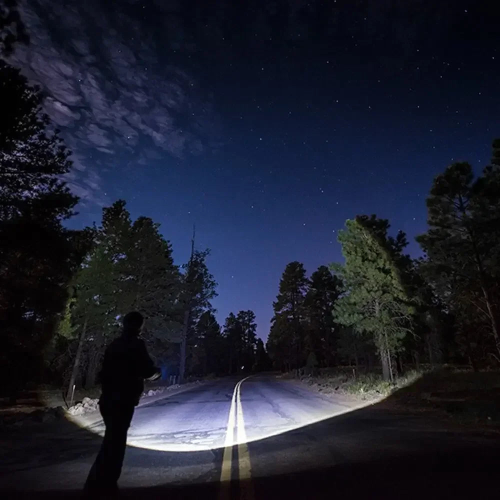 Zoomable LED Flashlight – 5 Modes