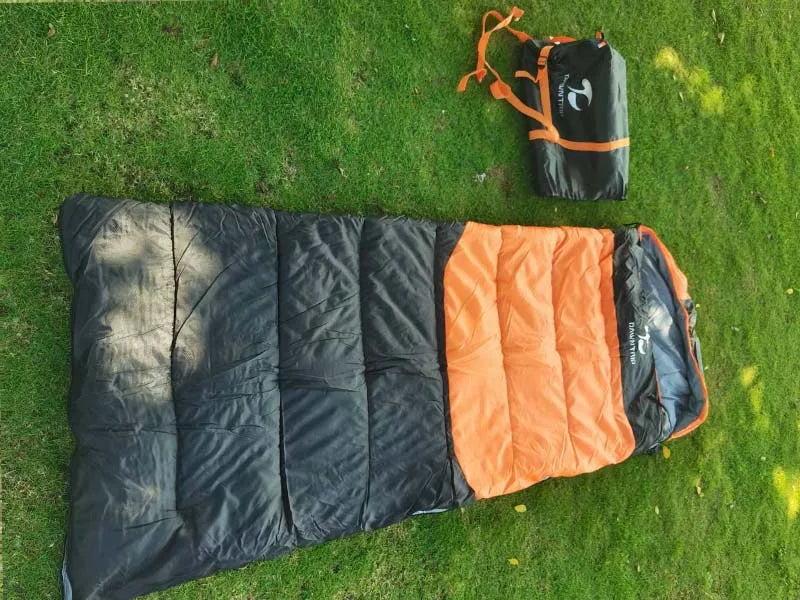 USB Heated Down Cotton Sleeping Bag