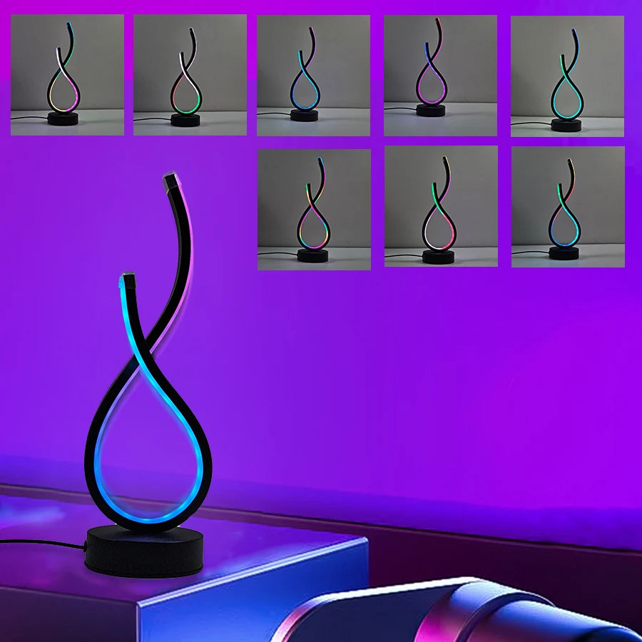 Modern USB LED Desk Lamp