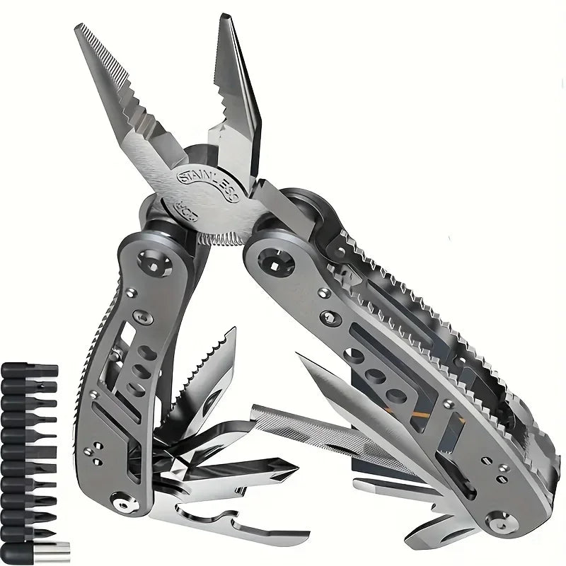 24-in-1 Outdoor Survival Multitool Kit