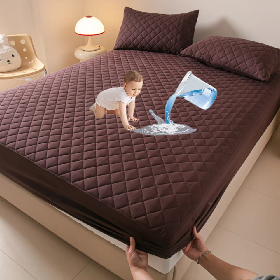 Waterproof Thick Mattress Cover – All Sizes