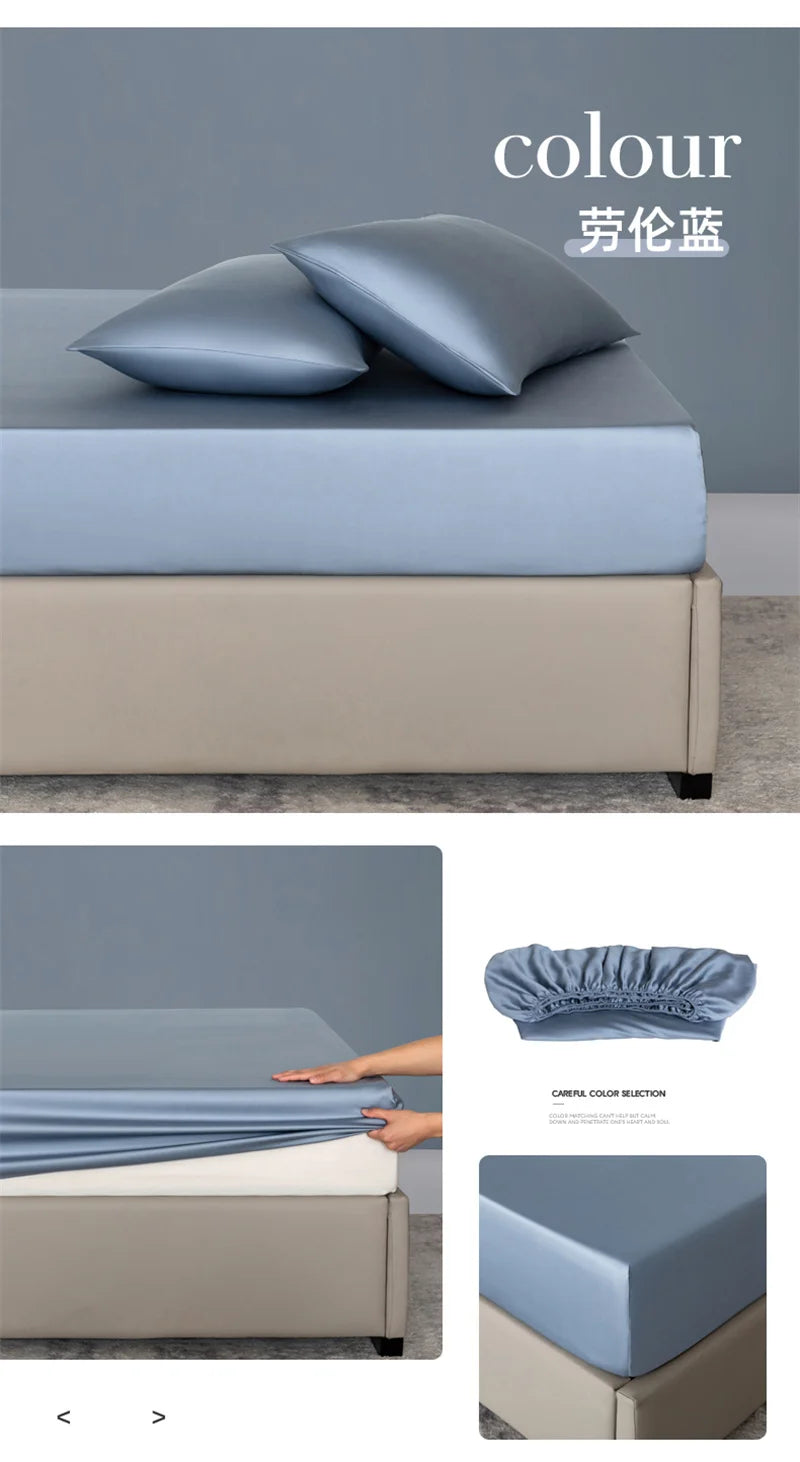 Organic Bamboo Silky Fitted Bed Sheet