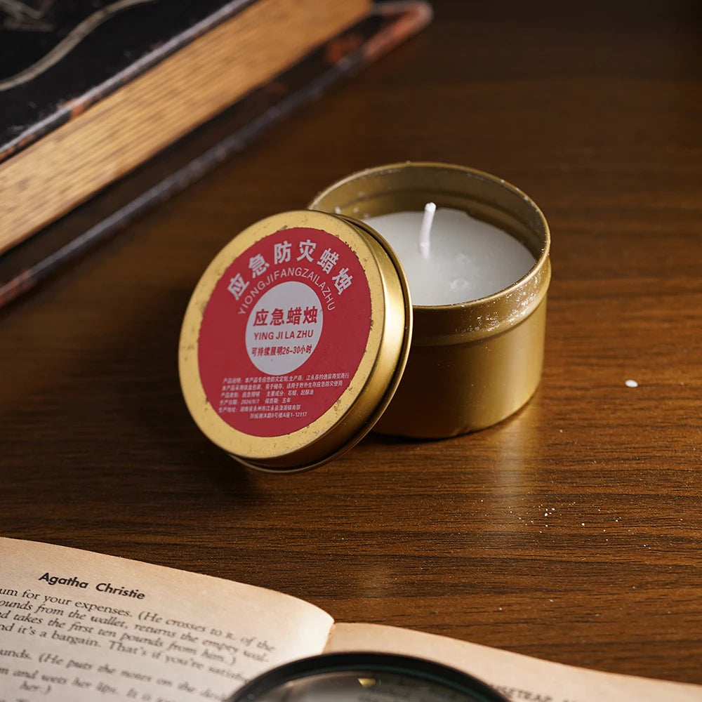 Windproof Smokeless Emergency Camping Candles