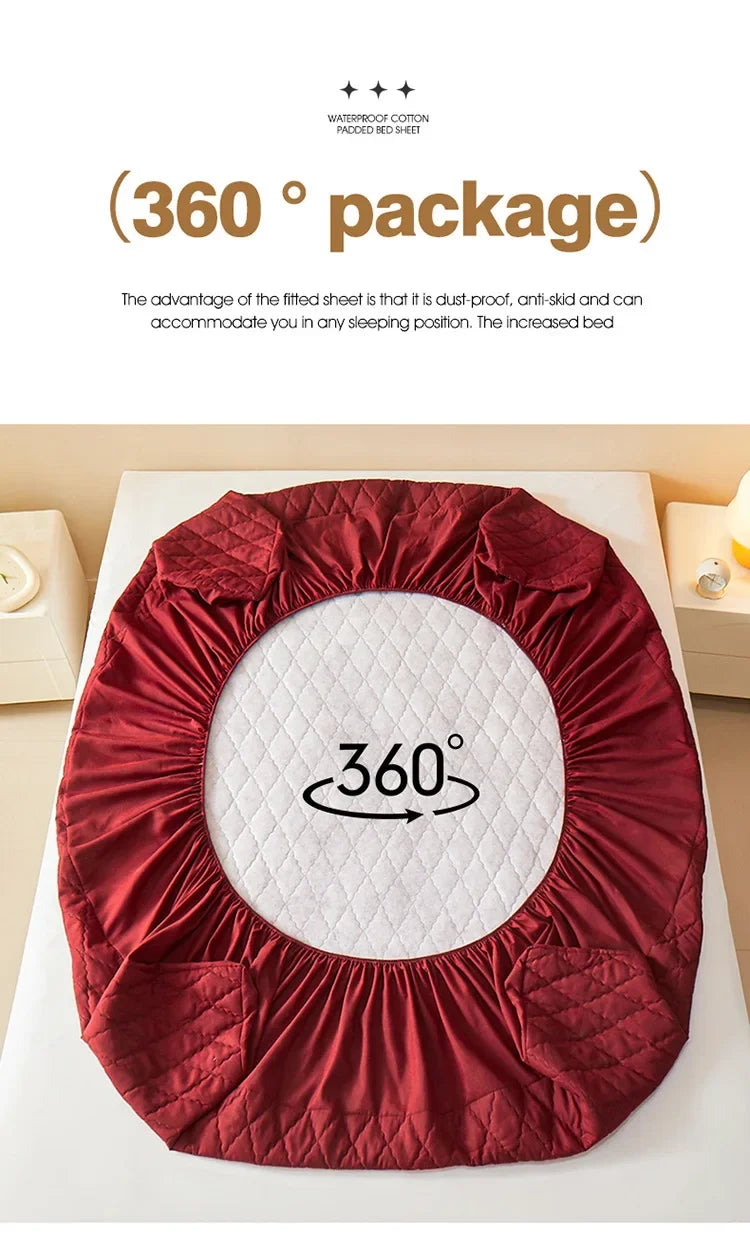 Waterproof Thick Mattress Cover – All Sizes