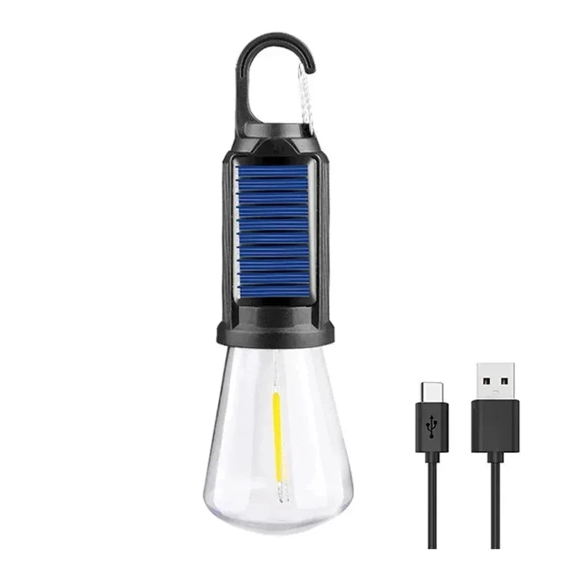 Solar Retro Handheld Camping Atmosphere Lamp