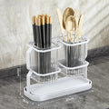 Wall-Mounted Kitchen Utensil Organizer