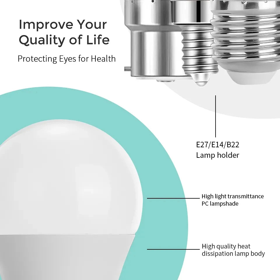LED Bulb Set – Multiple Wattages