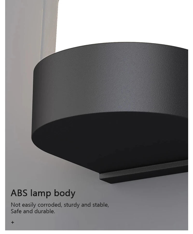 Modern LED Outdoor Courtyard Wall Lamp – Waterproof