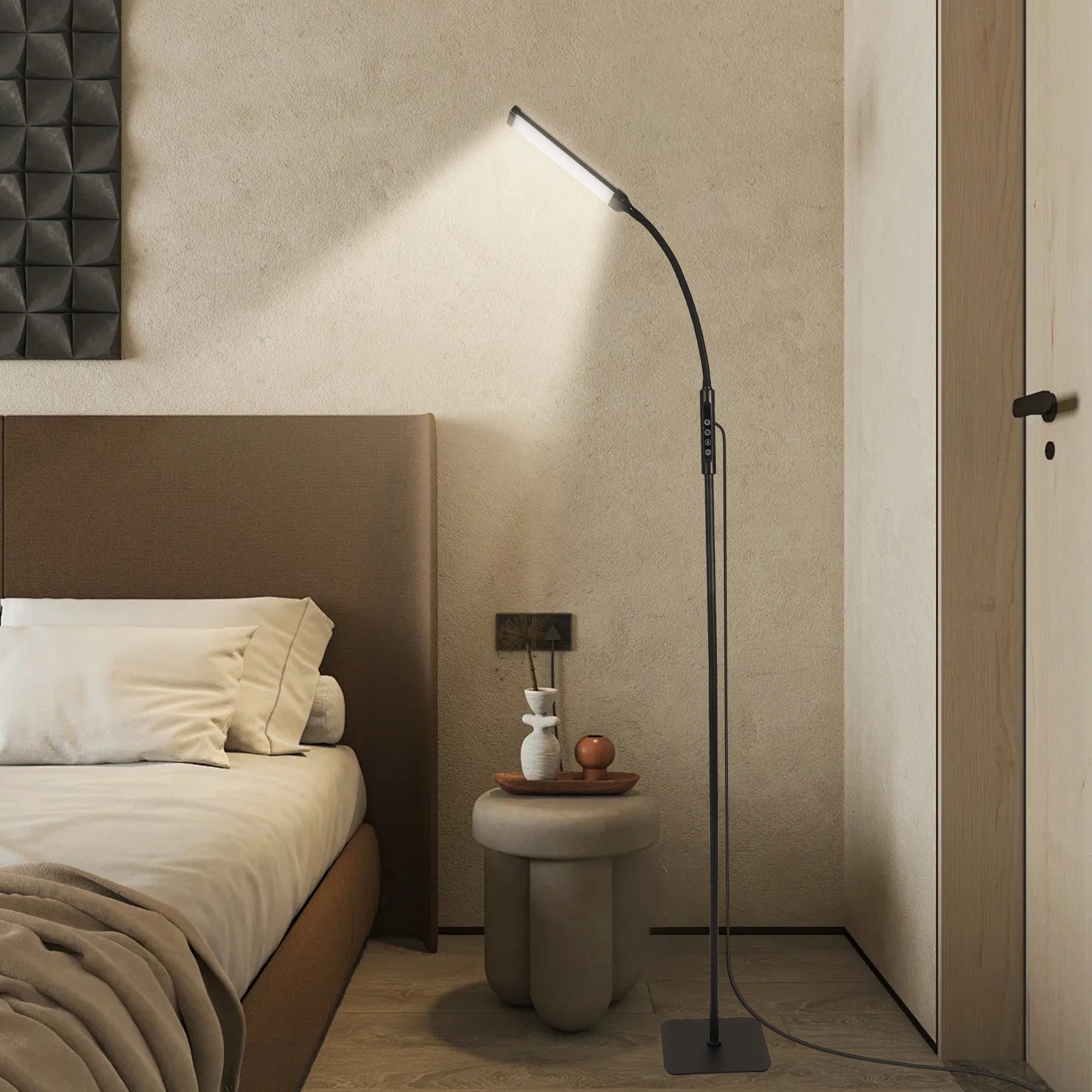 360° Rotating LED Floor Lamp – 3 Colour Modes