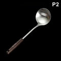 Iron Wok Spatula & Ladle Kitchen Tool Set