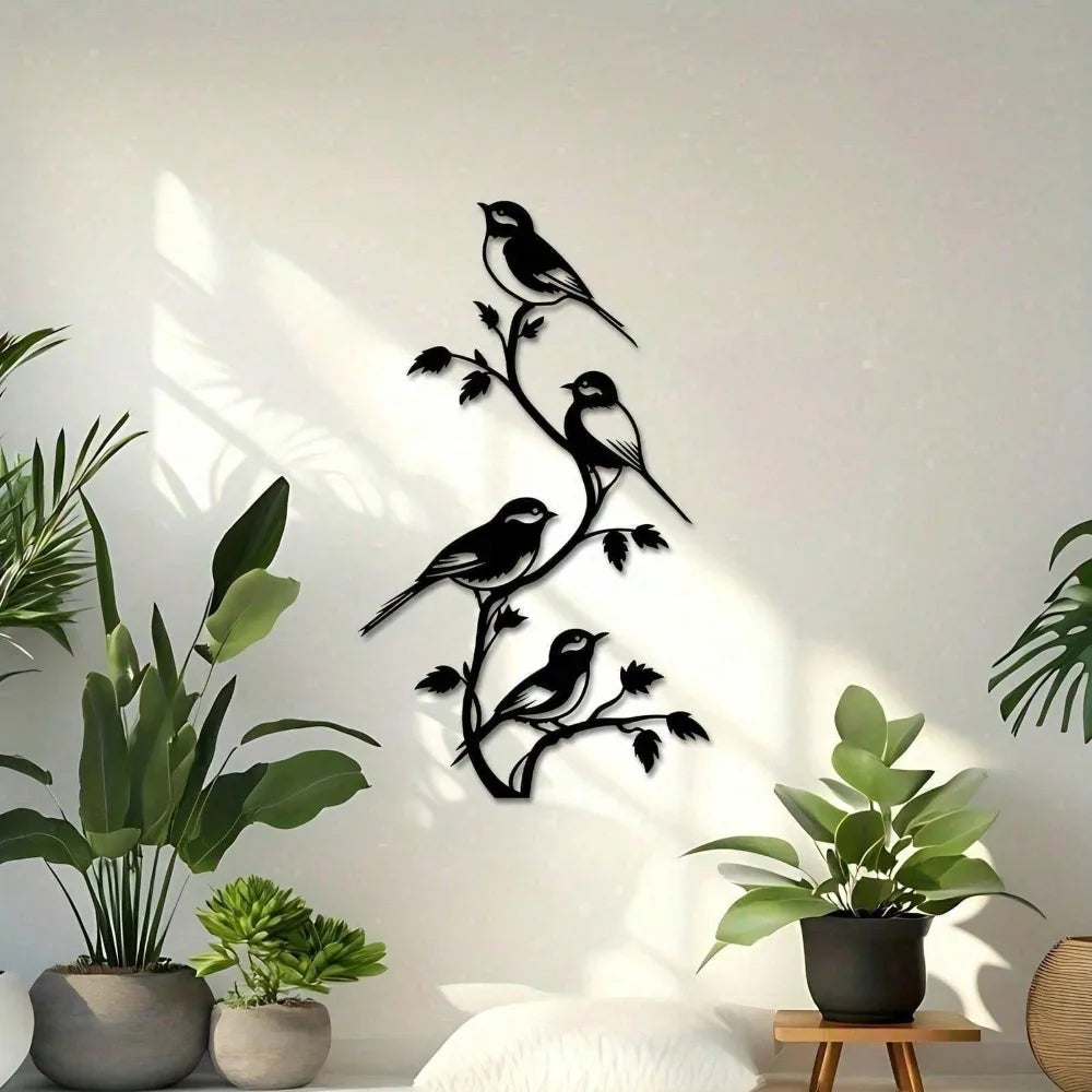 Vintage Industrial Iron Metal Wall Decor