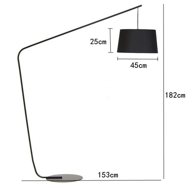 Nordic Fishing Floor Lamp – Italian Design