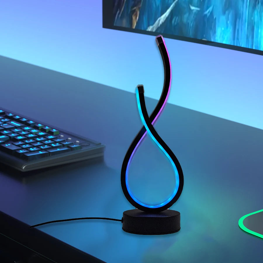 Modern USB LED Desk Lamp