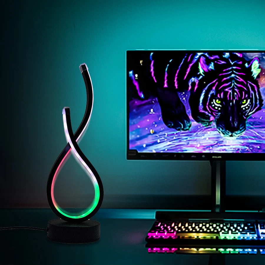 Modern USB LED Desk Lamp
