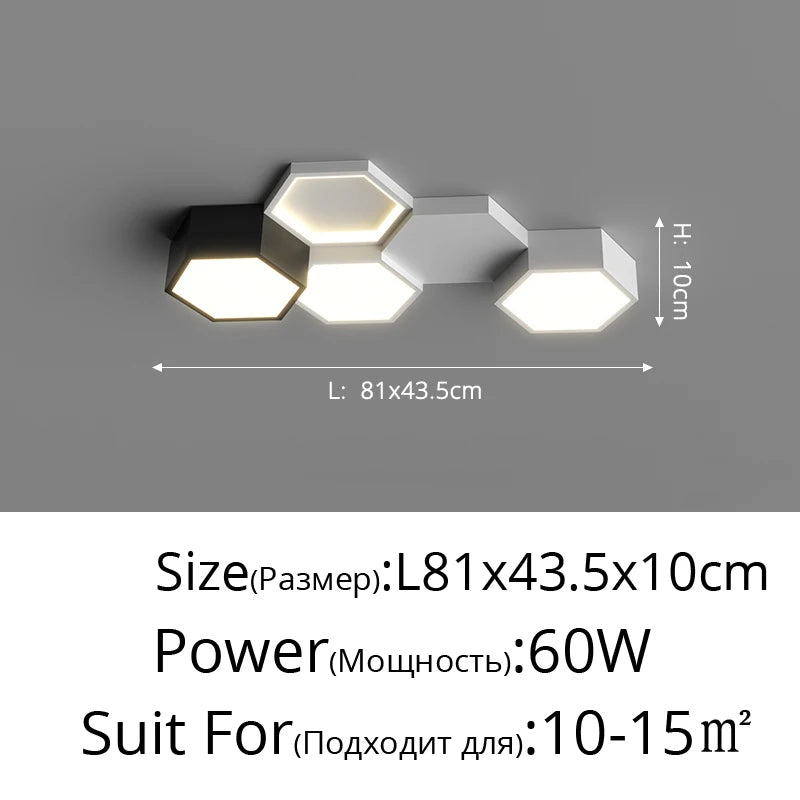 Luxurious LED Chandelier – Living Room Ceiling Light