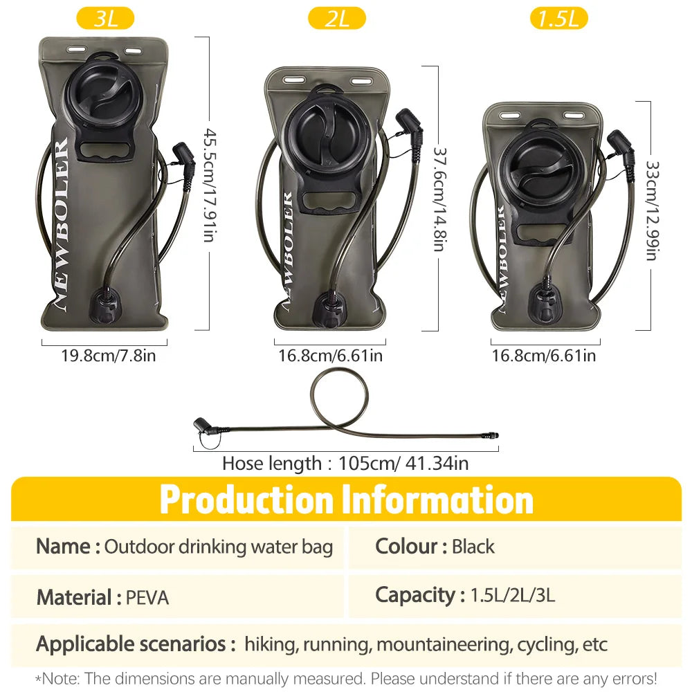 Foldable Water Bladder Hydration Pack