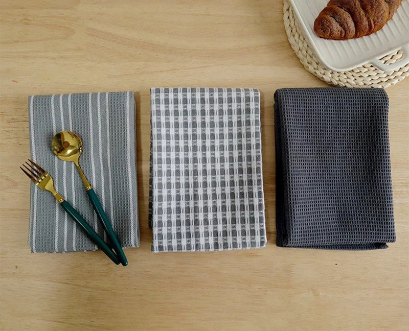 Natural Cotton Classic Tea Towels – 3 Pack