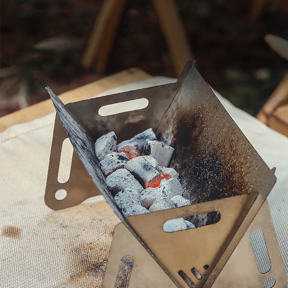 Portable Wood Burning Camping Stove