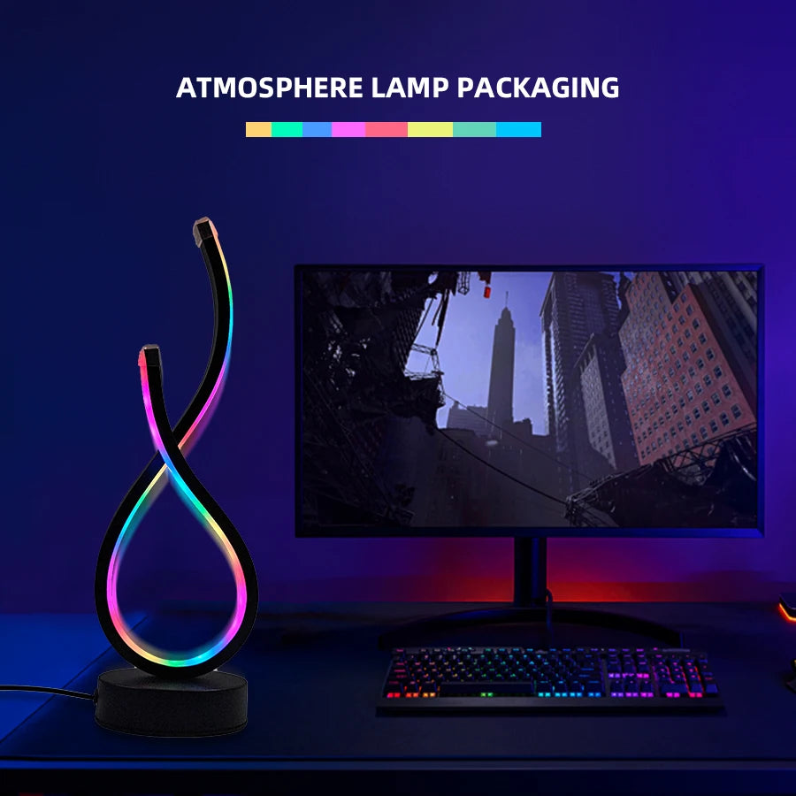 Modern USB LED Desk Lamp