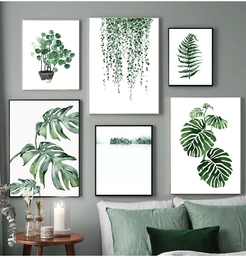 Scandinavian Style Living Room Wall Art
